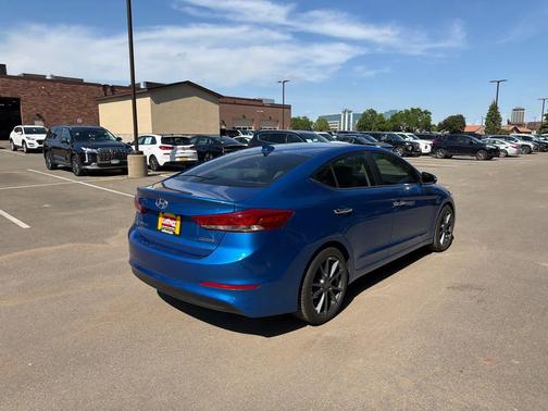 Electric Blue 2017 Hyundai ELANTRA Limited
