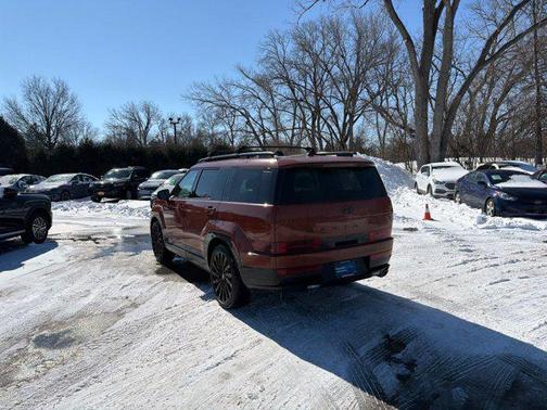 Terracotta Orange 2025 Hyundai SANTA FE Calligraphy