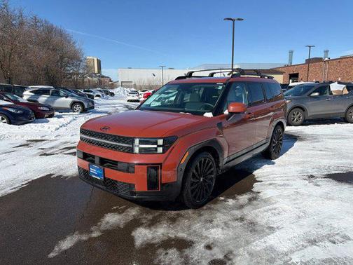 Terracotta Orange 2025 Hyundai SANTA FE Calligraphy
