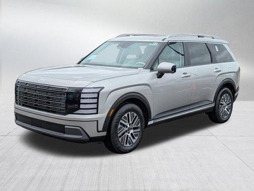 Typhoon Silver Metallic 2026 Hyundai Palisade Hybrid SEL Premium 7P
