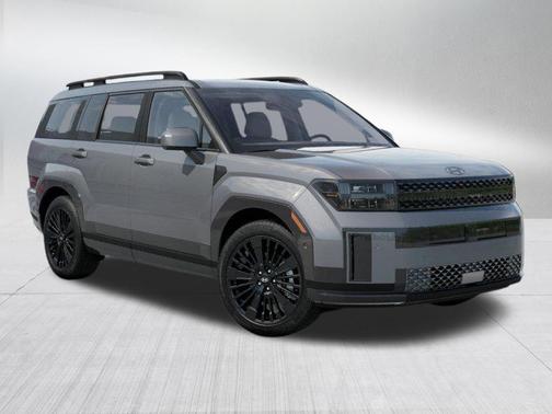 Hampton Gray 2026 Hyundai SANTA FE HEV Calligraphy