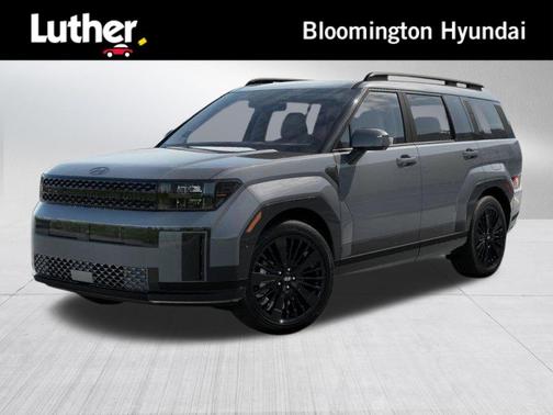 Hampton Gray 2026 Hyundai SANTA FE HEV Calligraphy