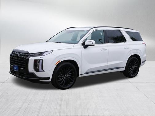 Hyper White 2024 Hyundai PALISADE Calligraphy Night Edition