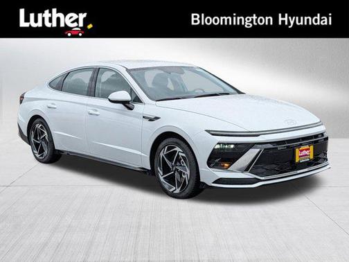 Serenity White 2026 Hyundai SONATA SEL
