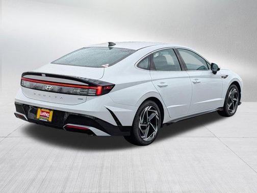 Serenity White 2026 Hyundai SONATA SEL