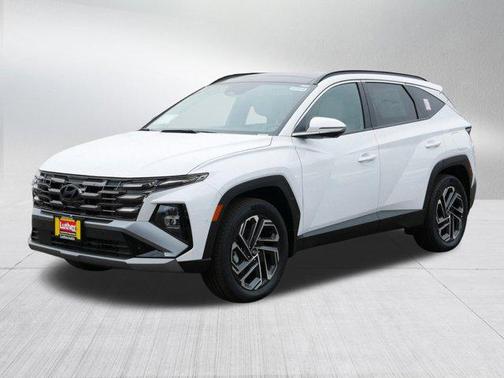 Creamy White Pearl 2026 Hyundai TUCSON Hybrid Limited