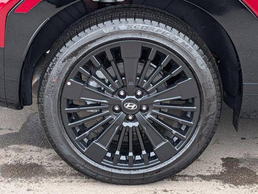 Ultimate Red 2026 Hyundai SANTA FE HEV Calligraphy