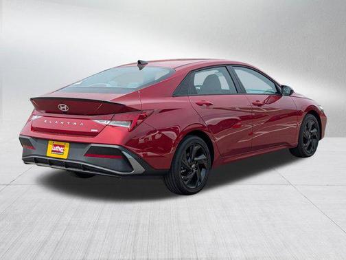 Ultimate Red 2026 Hyundai ELANTRA HEV SEL Sport