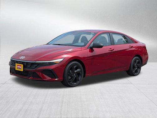 Ultimate Red 2026 Hyundai ELANTRA HEV SEL Sport