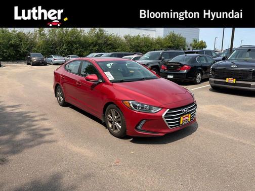 Scarlet Red 2018 Hyundai ELANTRA Value Edition