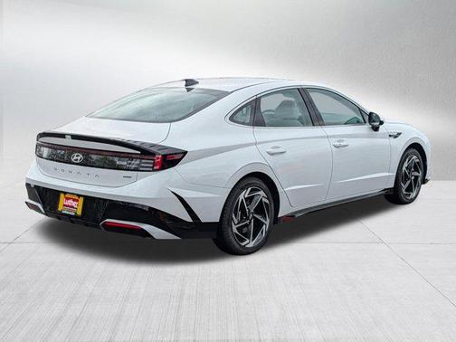 Serenity White 2026 Hyundai SONATA SEL