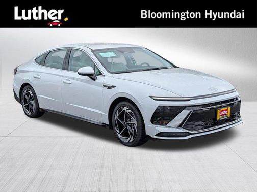 Serenity White 2026 Hyundai SONATA SEL