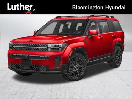 Ultimate Red 2026 Hyundai SANTA FE HEV Calligraphy
