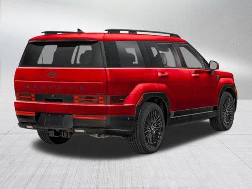 Ultimate Red 2026 Hyundai SANTA FE HEV Calligraphy