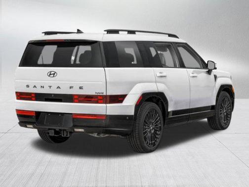 Serenity White 2026 Hyundai SANTA FE HEV Calligraphy