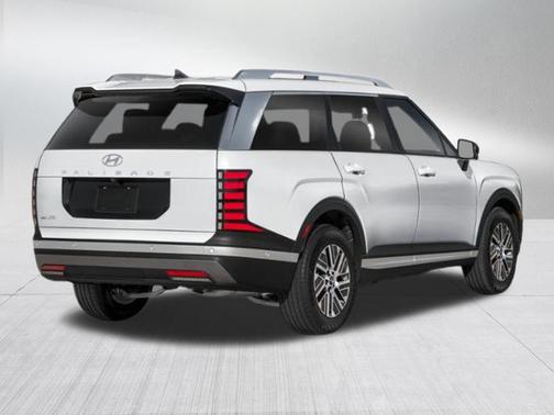Creamy White Pearl 2026 Hyundai Palisade Hybrid SEL Premium 8P