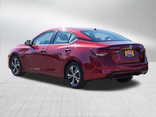 Scarlet Ember Tintcoat 2023 Nissan Sentra SV