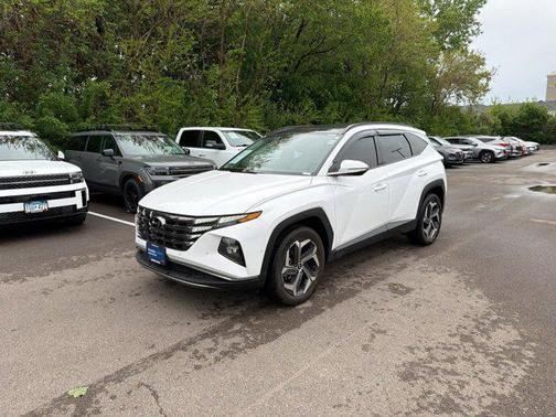 White Pearl 2024 Hyundai TUCSON Limited