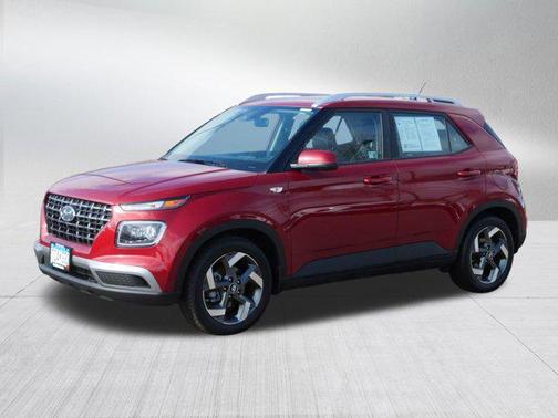 Ultimate Red 2025 Hyundai VENUE Limited