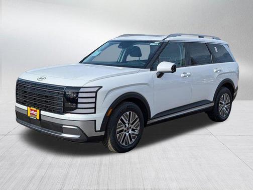 Creamy White Pearl 2026 Hyundai Palisade Hybrid SEL Premium 7P