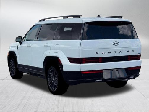 Serenity White 2026 Hyundai SANTA FE HEV Calligraphy