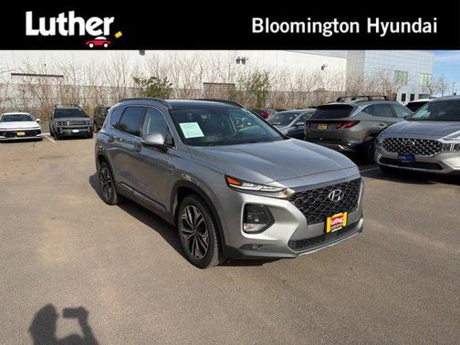 Shimmering Silver Pearl 2020 Hyundai SANTA FE Limited 2.0T