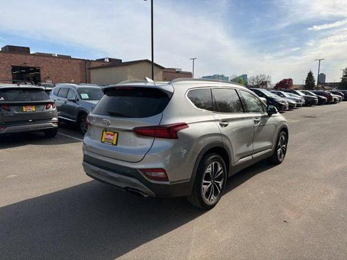 Shimmering Silver Pearl 2020 Hyundai SANTA FE Limited 2.0T