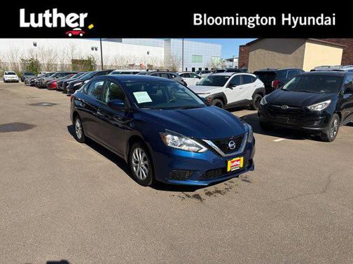 Deep Blue Pearl 2019 Nissan Sentra SV