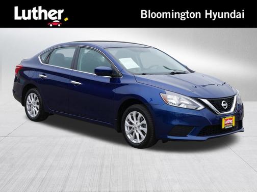 Deep Blue Pearl 2019 Nissan Sentra SV