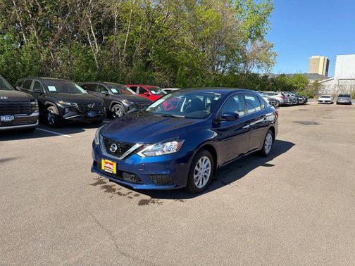 Deep Blue Pearl 2019 Nissan Sentra SV