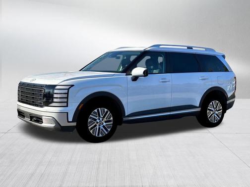 Creamy White Pearl 2026 Hyundai Palisade Hybrid SEL Premium 8P