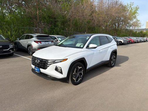 Serenity White Pearl 2023 Hyundai TUCSON Hybrid SEL Convenience