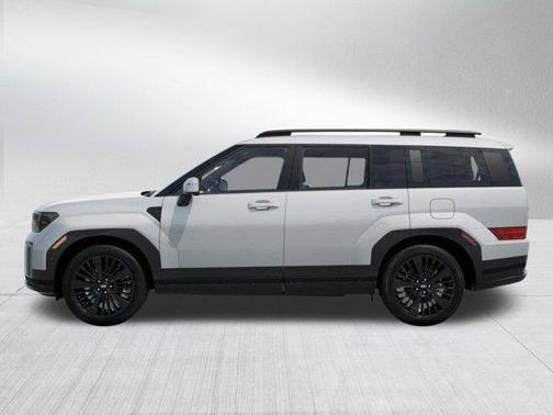 Serenity White 2026 Hyundai SANTA FE HEV Calligraphy