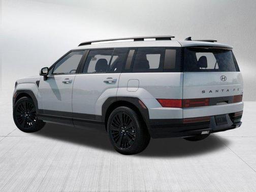 Serenity White 2026 Hyundai SANTA FE HEV Calligraphy