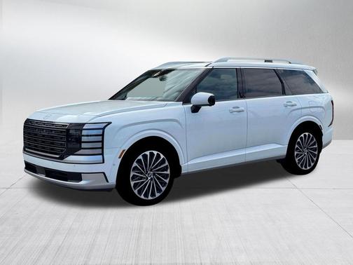 Creamy White Pearl 2026 Hyundai Palisade Hybrid Calligraphy