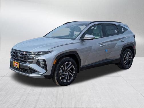 Shimmering Silver 2026 Hyundai TUCSON Hybrid Limited