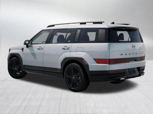 Serenity White 2026 Hyundai SANTA FE HEV Calligraphy