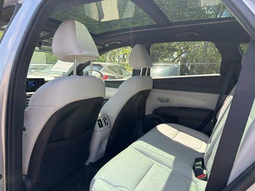 Shimmering Silver 2026 Hyundai TUCSON Hybrid Limited