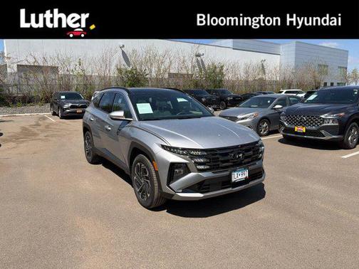 Shimmering Silver 2026 Hyundai TUCSON Hybrid Limited