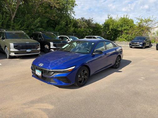 Intense Blue 2026 Hyundai ELANTRA Sport