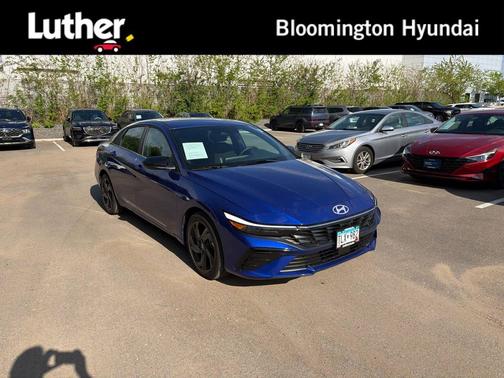 Intense Blue 2026 Hyundai ELANTRA Sport