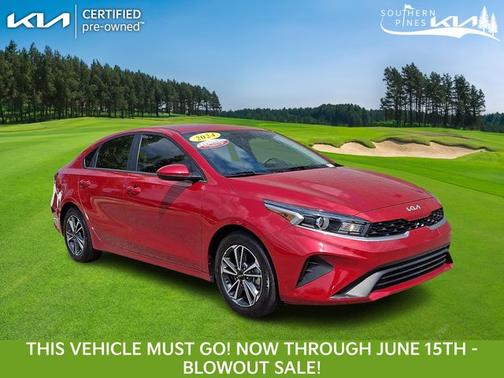 Currant Red 2024 Kia Forte LXS