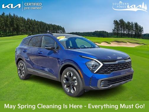 Sapphire Blue 2024 Kia Sportage X-Line