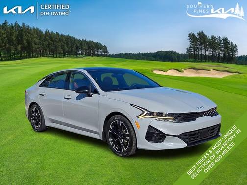 Gray 2024 Kia K5 GT-Line