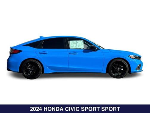 Boost Blue Pearl 2024 Honda Civic SPORT