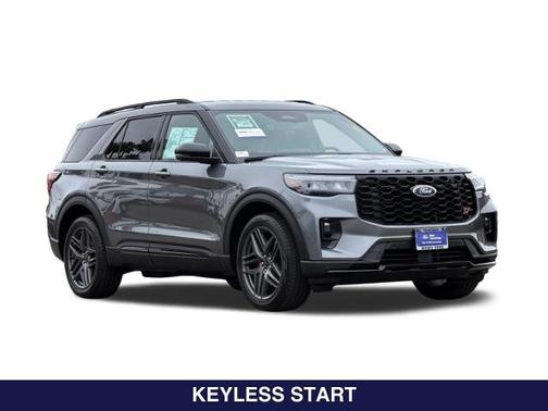 CARBONIZED GRAY METALLIC 2025 Ford Explorer ST