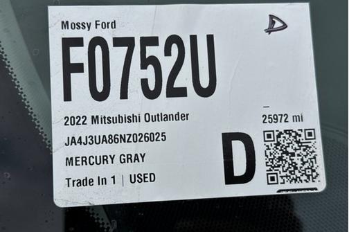 2022 Mitsubishi Outlander SE