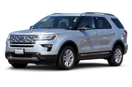 INGOT SILVER METALLIC 2018 Ford Explorer XLT
