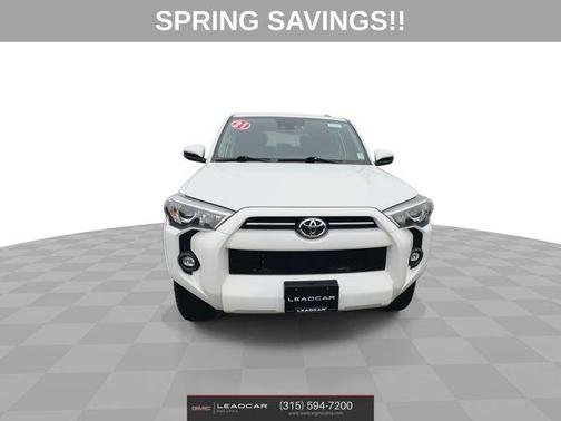Super White 2021 Toyota 4Runner SR5