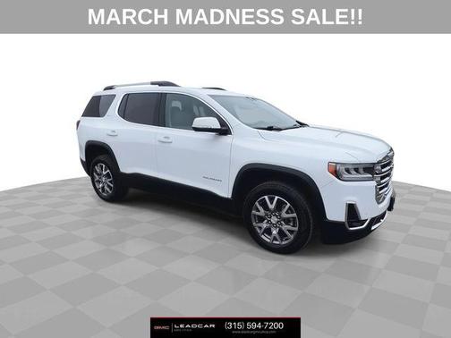 Summit White 2022 GMC Acadia SLT